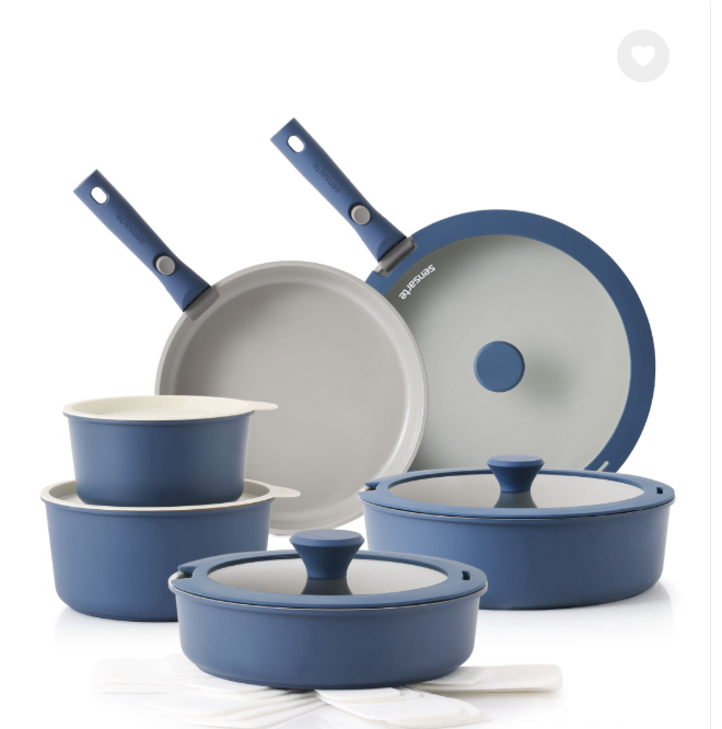 SensArt Ceramic Cookware Set